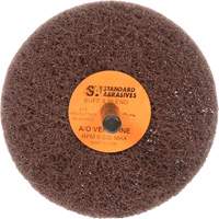 Standard Abrasives Buff & Blend Wheel, 3" Dia. x 1" W, 1/4" Arbor, Aluminum Oxide Air Extreme Inc.