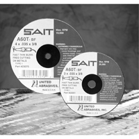 Meule &agrave; tronçonner, 5" x 0,045", Arbre de 7/8", Type 27, Oxyde d'aluminium/C&eacute;ramique, 12 200 Tr/min Air Extreme Inc.