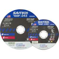 Meule &agrave; tronçonner, 14" x 0,045", Arbre de 5/8", Type 1, Oxyde d'aluminium/C&eacute;ramique, 19000 Tr/min Air Extreme Inc.