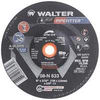 Meule PIPEFITTER, 6" x 3/32", Oxyde d'aluminium, Type 27 Air Extreme Inc.