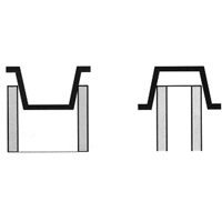 Plastic End Cap, 1/2" Dia. Air Extreme Inc.