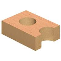 Through-Hole Carbide Tipped Drill, 2/5" Diameter Air Extreme Inc.