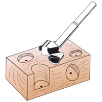 Forstner Bit, 2/5", 8 mm Shank, 3-1/2" Length Air Extreme Inc.