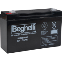 Sealed Lead Acid Batteries, 6 V, 12 Ah Air Extreme Inc.