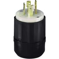 3-Pole 4-Wire Grounding Locking Plug, Nylon, 20 Amps, 250 V, L15-20P Air Extreme Inc.