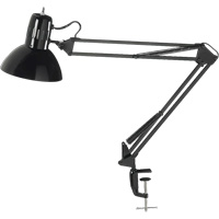 Lampes de bureau &agrave; pince - Bras flexible, 100 W, Incandescente, Pinces serre-joints, Noir Air Extreme Inc.