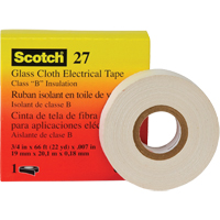 Scotch&reg; 27 Glass Cloth Electrical Tape, 19 mm (3/4") W x 20 m (66') L Air Extreme Inc.