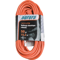 Cordon rallonge en vinyle, Ext&eacute;rieur, SJTW, AWG 14/3, 15 A, 50' Air Extreme Inc.