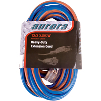 Cordon rallonge en caoutchouc TPE avec indicateur lumineux, Toutes saisons, SJEOW, AWG 12/3, 15 A, 50' Air Extreme Inc.