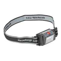 HeadsUp Lite 2610 Headlamp, LED, 30 Lumens, 19 Hrs. Run Time, AAA Batteries Air Extreme Inc.
