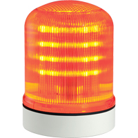 Streamline&reg; Modular Multifunctional LED Beacons, Continuous/Flashing/Rotating, Amber Air Extreme Inc.