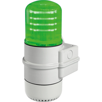 Streamline&reg; Modular Multifunctional LED Beacons, Continuous/Flashing/Rotating, Green Air Extreme Inc.