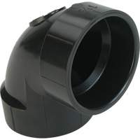 Raccord en coude 90°, Noeud x noeud, Plastique, 1-1/4" Air Extreme Inc.