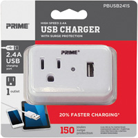Chargeur USB Prime avec protection contre la surtension Air Extreme Inc.