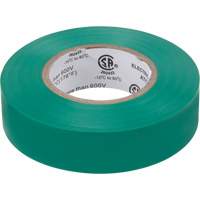 Electrical Tape, 19 mm (3/4") x 18 M (60'), Green, 7 mils Air Extreme Inc.