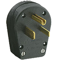 Dual Power Plug, Thermoplastic, 30 A/50 A, 250 V Air Extreme Inc.