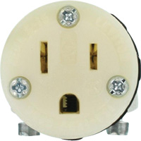 Hospital Grade Extension Plug Connector, 5-15R, Nylon Air Extreme Inc.
