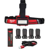 Low-Profile USB Headlamp, LED, 600 Lumens, 2 Hrs. Run Time, Rechargeable Batteries Air Extreme Inc.