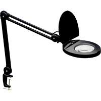 Lampe loupe ajustable, Dioptrie 5, Ampoule DEL, Bras de 47", Pinces serre-joints, Noir Air Extreme Inc.