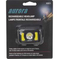 Lampe frontale, DEL, 350 lumens, 2 hres de fonctionnement, piles Rechargeable Air Extreme Inc.