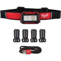 Magnetic Headlamp & Task Light, LED, 450 Lumens, 2.5 Hrs. Run Time, Rechargeable Batteries Air Extreme Inc.