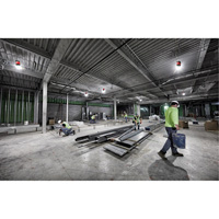 Lampe de chantier temporaire RADIUS, DEL, 130 W, 15000 lumens Air Extreme Inc.