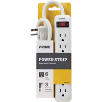 Bloc multiprise, 6 Prise(s), 3', 15 A, 1875 W, 125 V Air Extreme Inc.