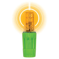 Rocket&reg; II Super Bright LED Light for 1156 Socket Style Warning Whips, Flashing, Amber Air Extreme Inc.