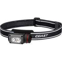 Lampe frontale COAST WPH10R &agrave; deux couleurs avec aimant et agrafe, DEL, 500 lumens, 3,25 hres de fonctionnement, piles Rechargeable Air Extreme Inc.