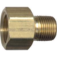 Pipe Adapter, FPT x NPT, 1/4" x 1/8" Dia., Brass Air Extreme Inc.