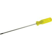 Slotted Electrician's Screwdriver, 3/16" Tip, Round, 11-1/2" L, Plastic Handle Air Extreme Inc.